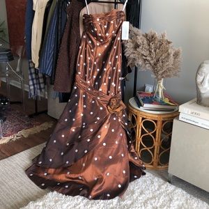 House of Wu couture formal dress